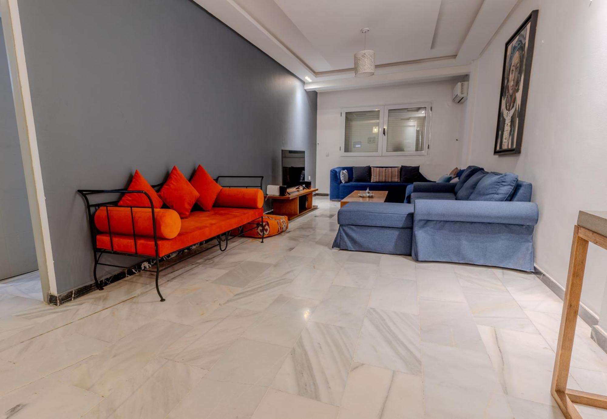 Bel Appartement Au Coeur De Gueliz Marrakesh Eksteriør billede