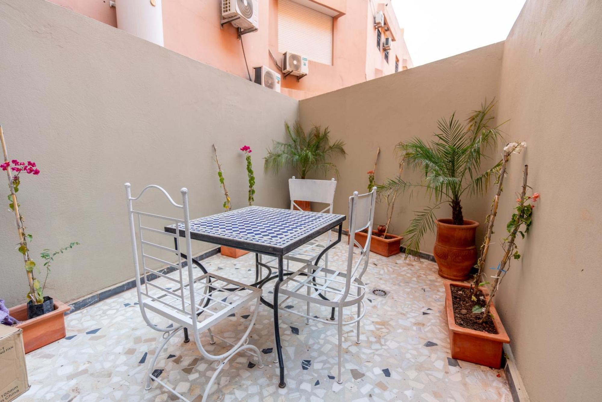 Bel Appartement Au Coeur De Gueliz Marrakesh Eksteriør billede
